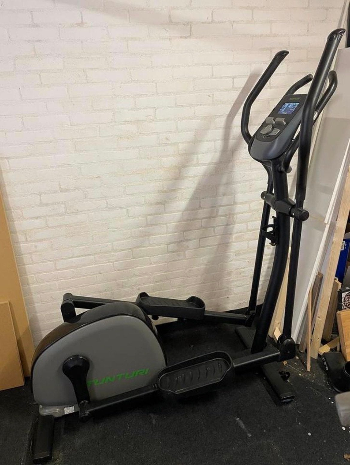 Tunturi Crosstrainer C50-R, Sport en Fitness, Ophalen, Zo goed als nieuw, Metaal, Crosstrainer
