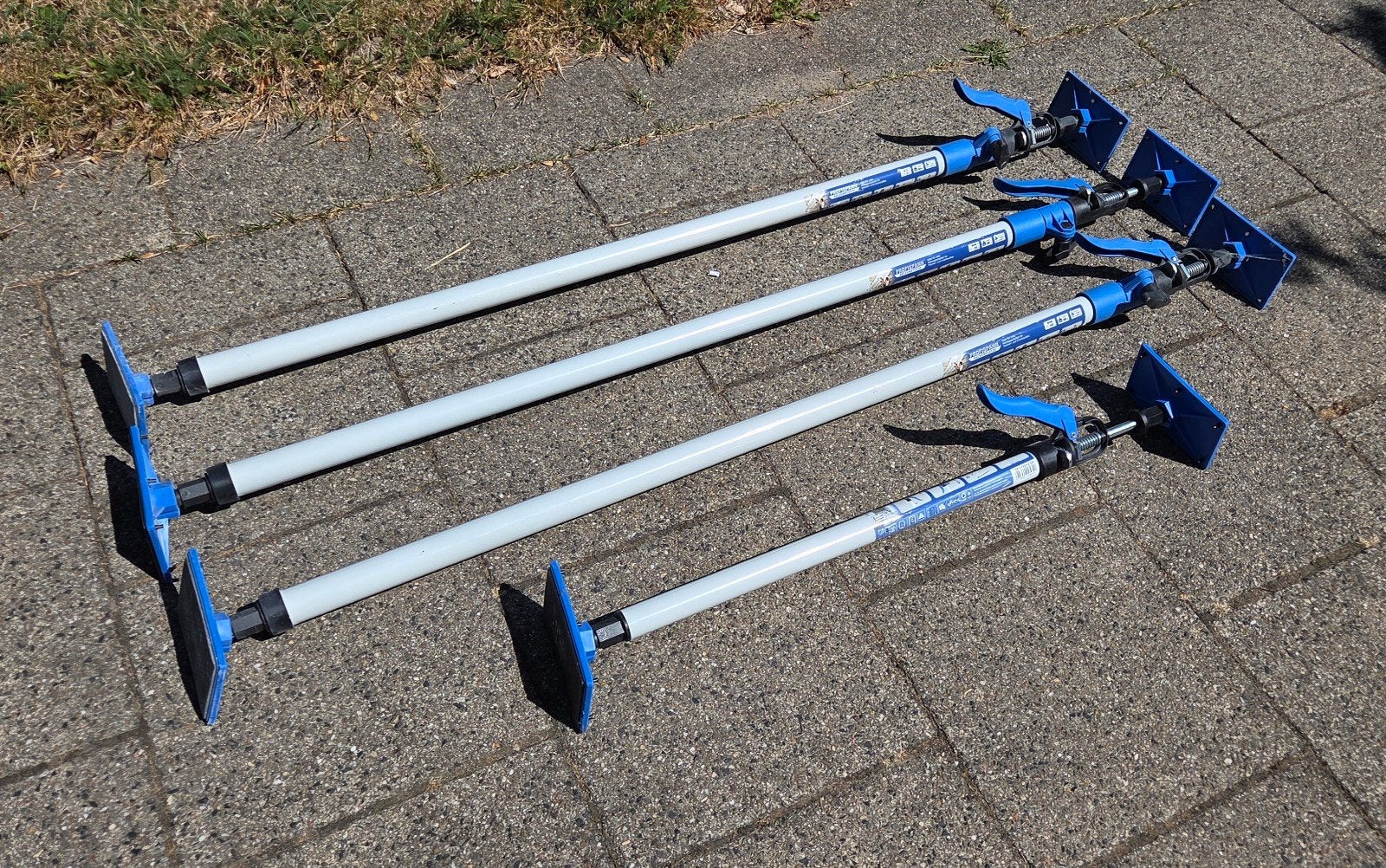 ProfiSpann deurspanner/stut/montage/plafondsteun (4 stuks), Ophalen