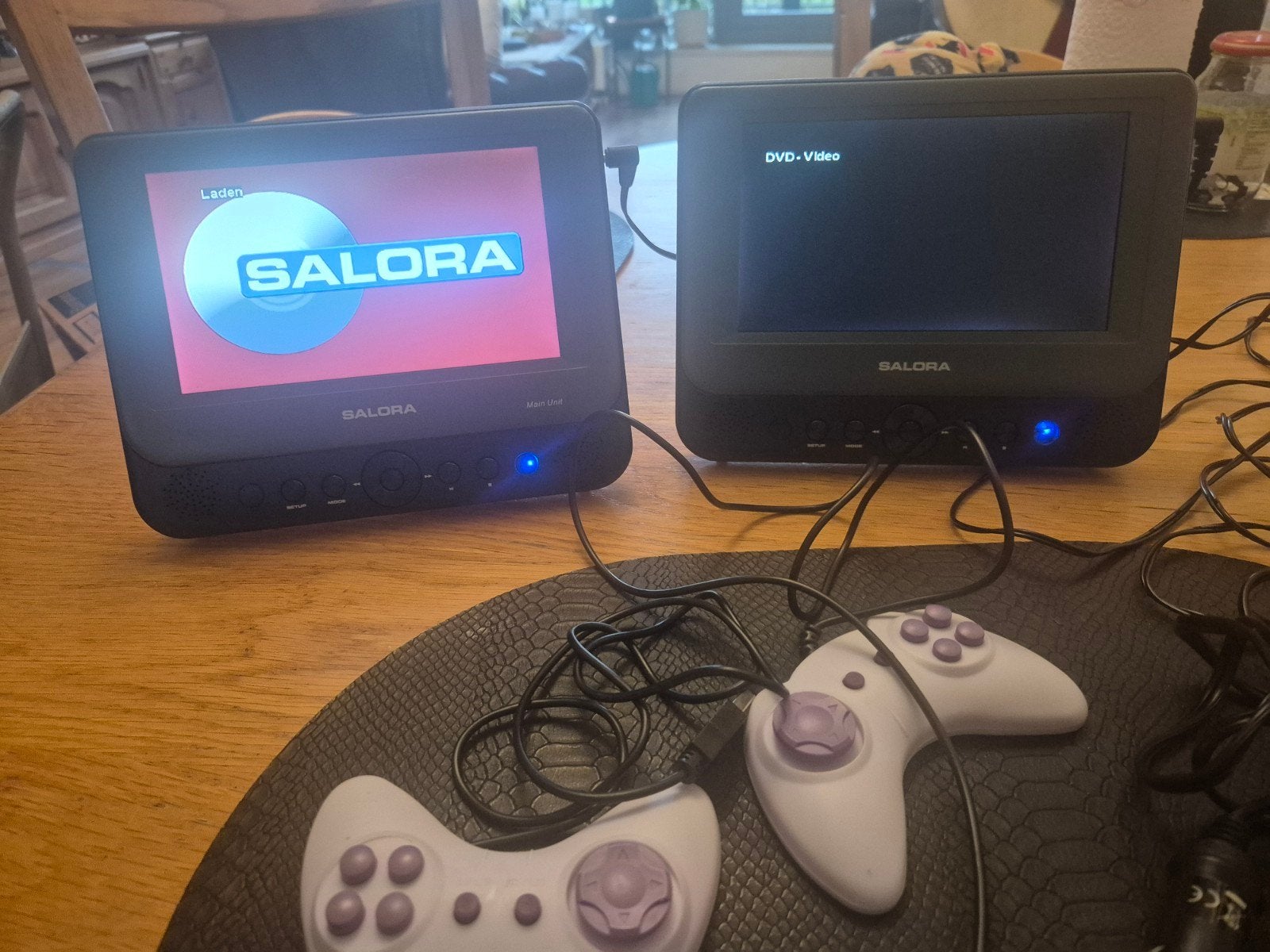 Salora portable DVD speler, Ophalen of Verzenden, Zo goed als nieuw, Dvd-speler, Overige merken
