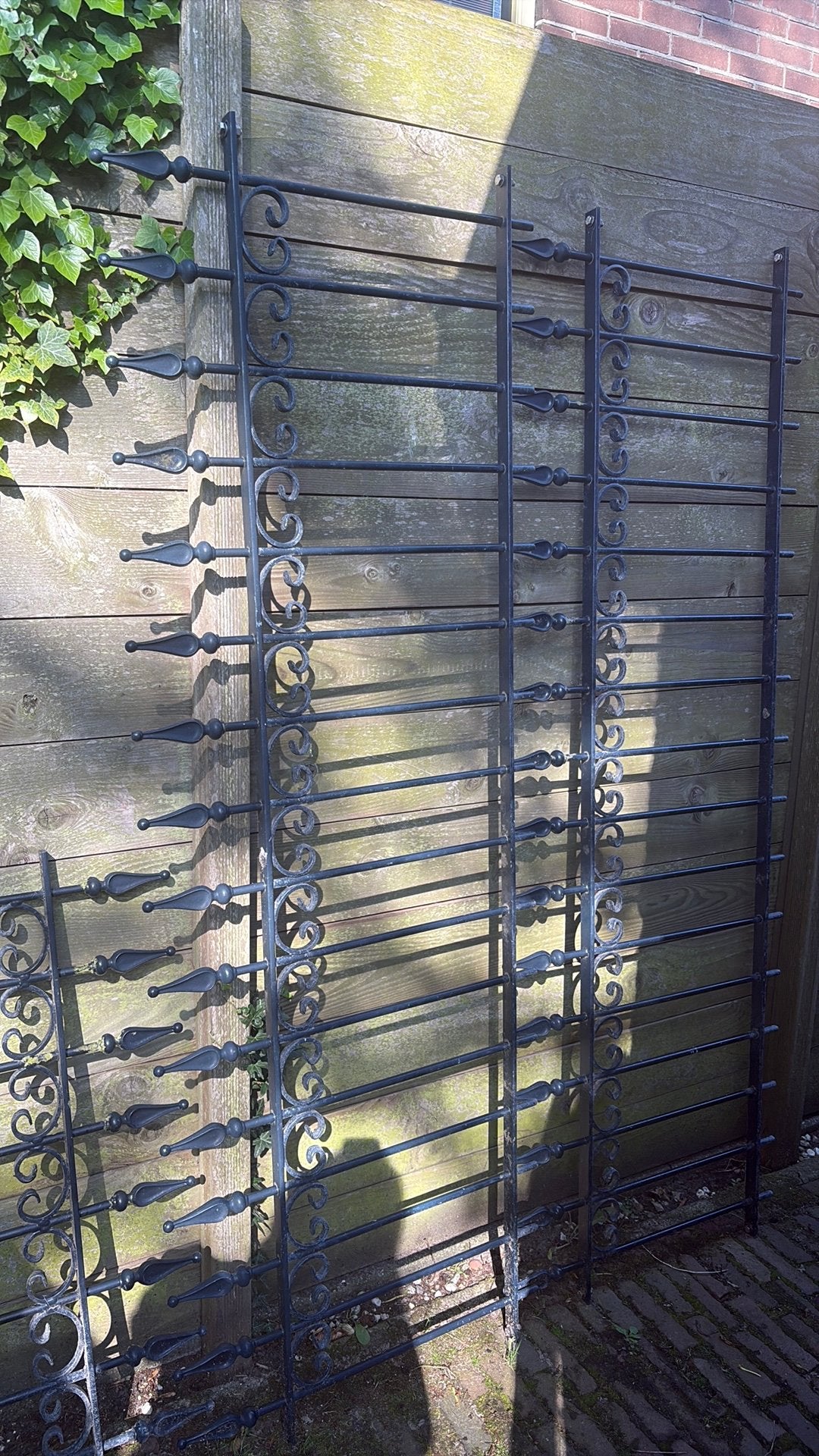 Siersmeed hekwerk, Tuin en Terras, Tuinhekken en Hekwerk, Ophalen, Gebruikt, IJzer, Sierhekwerk