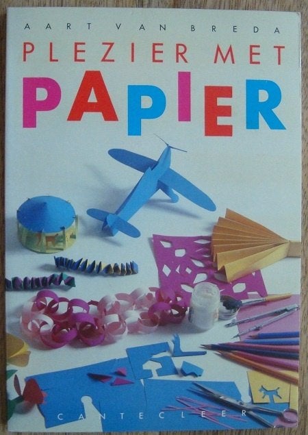 Plezier met papier - Aart van Breda, Boeken, Ophalen of Verzenden, Zo goed als nieuw, Scrapbooking en Knutselen, Aart van Breda