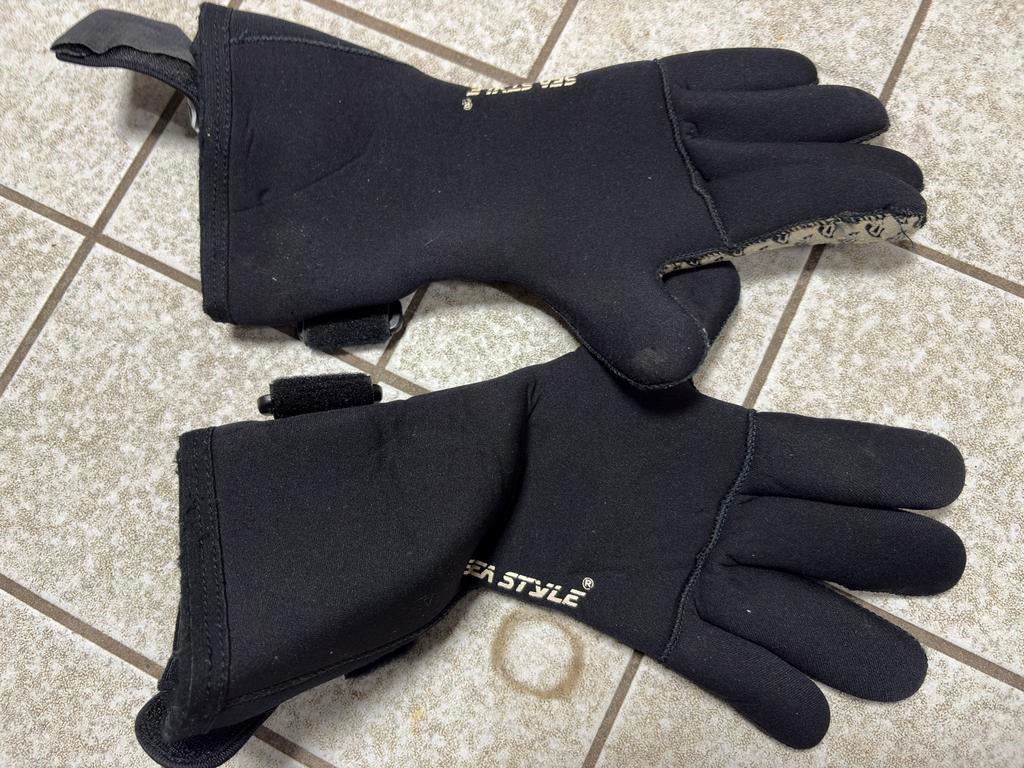 Sea Style Neopreen Handschoenen - Maat M, Ophalen, Gedragen, Maat 48/50 (M), Handschoenen