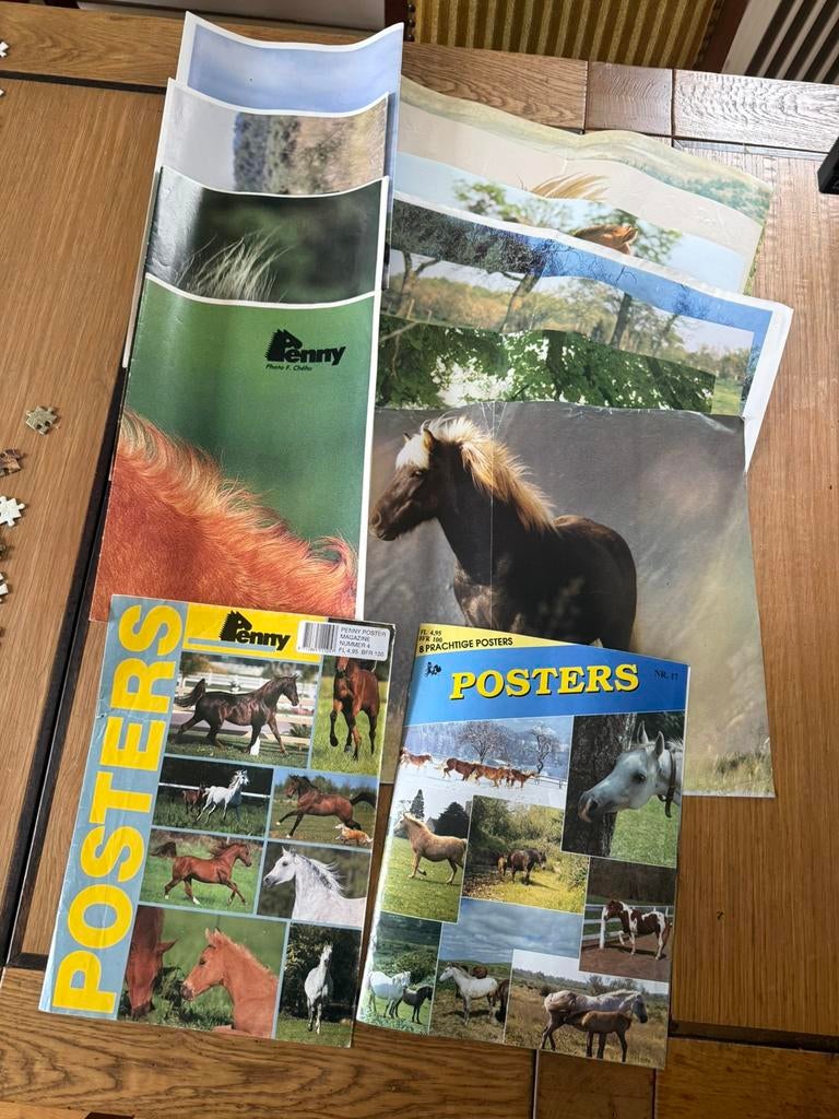 Penny posters vintage 90s, Gebruikt, Rechthoekig Liggend, Ophalen of Verzenden, A1 t/m A3
