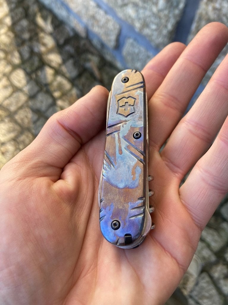 Victorinox Custom Zakmes, Verzenden, Zo goed als nieuw