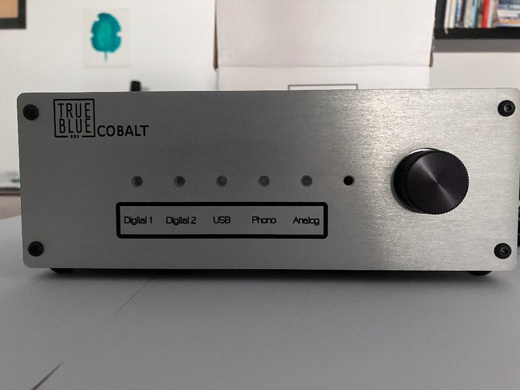 True Blue Box Cobalt DA, Ophalen, Zo goed als nieuw, 60 tot 120 watt, Overige merken