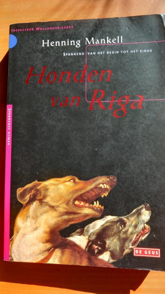 Henning Mankell - Honden van Riga, Ophalen of Verzenden, Zo goed als nieuw, Henning Mankell