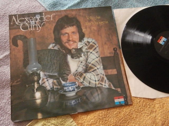 LP - Alexander Curly - Vette Jus & Boerenjongens., LP, Zo goed als nieuw, Pop, 12 inch