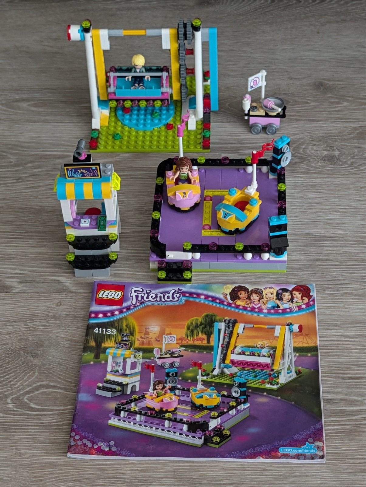 Lego Friends pretpark bots autos 41133, Compleet, Lego, Friends, Ophalen of Verzenden