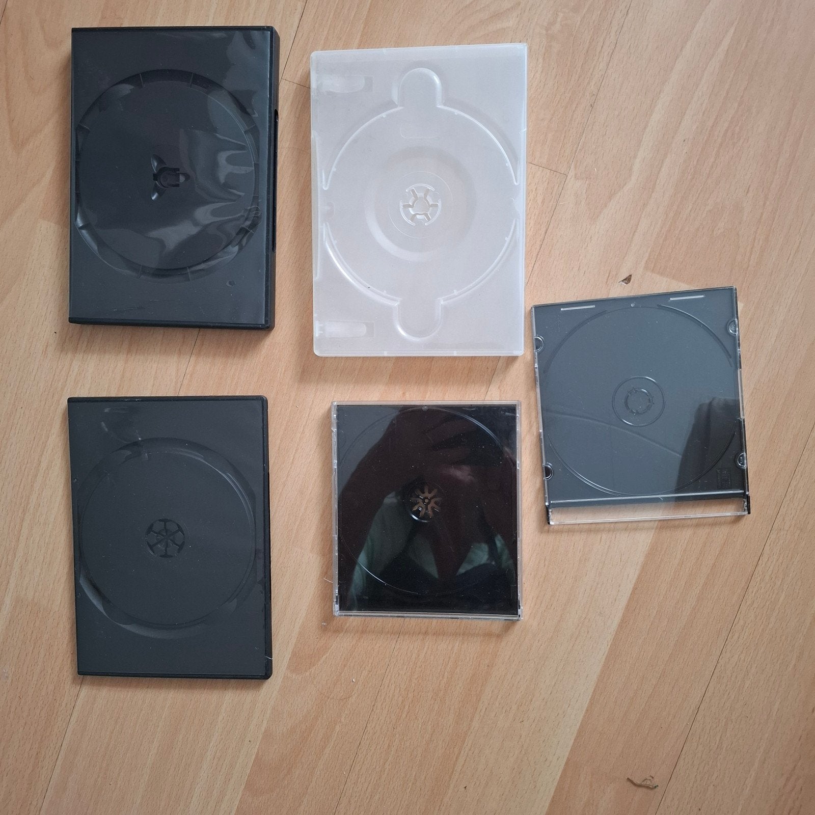 Lege cd's en dvd hoesjes., Cd's en Dvd's, Ophalen of Verzenden, Zo goed als nieuw