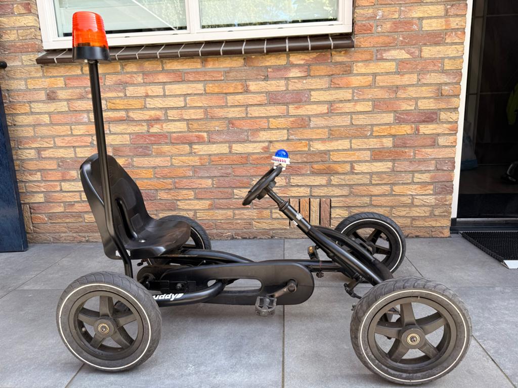Zwarte BERG BUDDY skelter met zwaailicht, Ophalen, Gebruikt, Berg