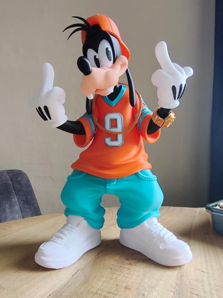 Goofy 3d print 47 cm groot, Verzamelen, Poppetjes en Figuurtjes, Ophalen