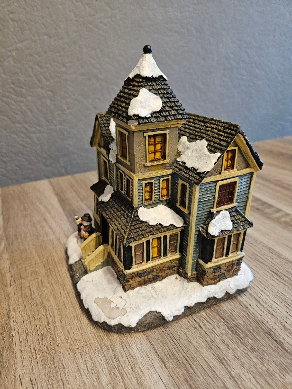 Kerst huis - dorp miniatuur Intratuin, Ophalen of Verzenden, Zo goed als nieuw