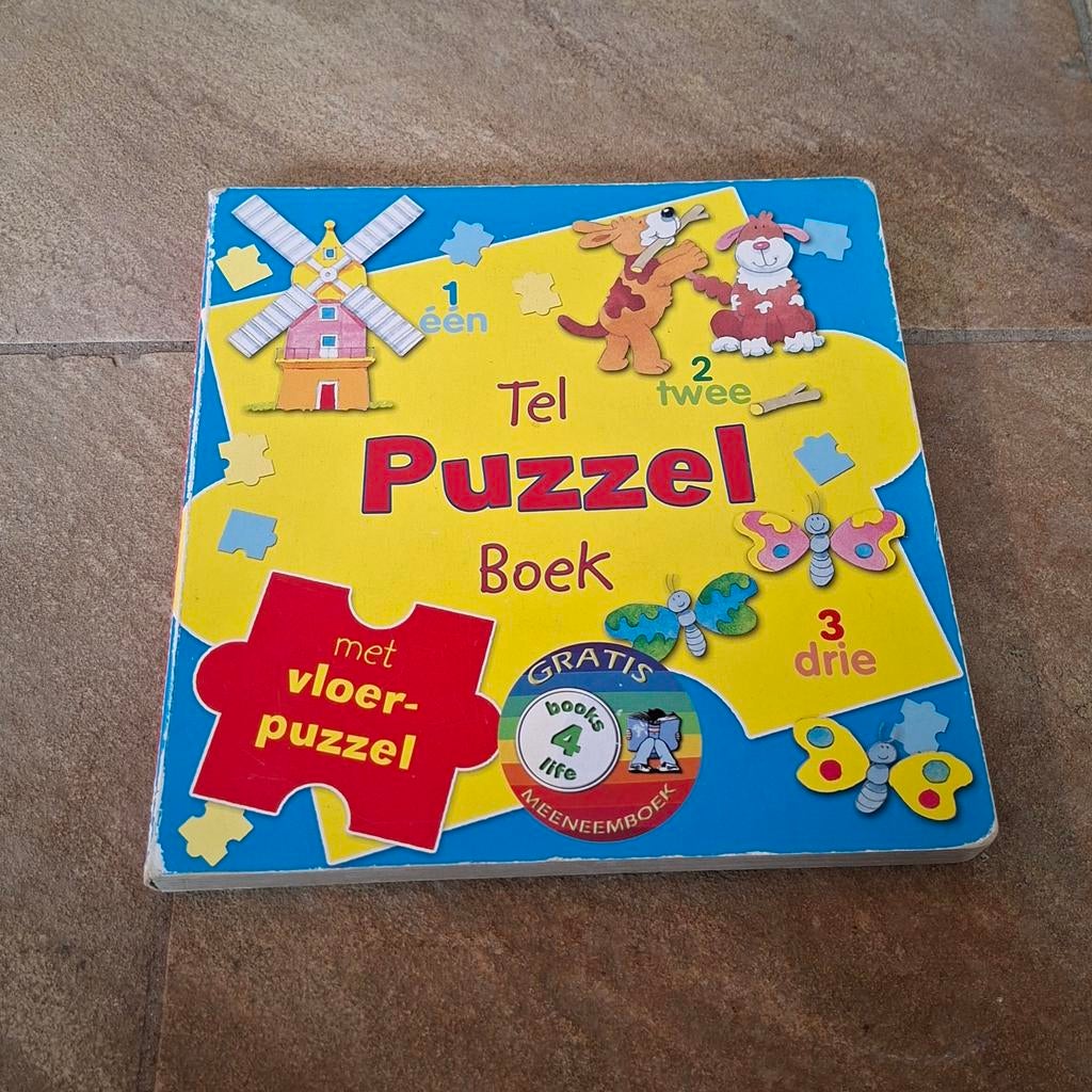 Tel puzzel boek, Ophalen of Verzenden, Gebruikt