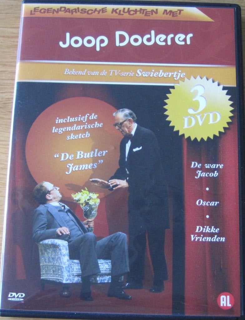 Drie legendarische kluchten met Joop Doderer uit de jaren 80, Cd's en Dvd's, Stand-up of Theatershow, Overige artiesten, Alle leeftijden