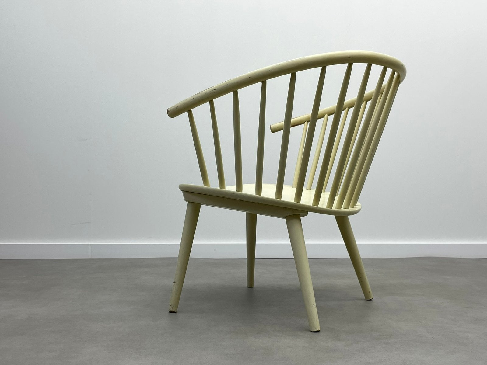 Gillis Lundgren voor Ikea vintage fauteuil jaren 60, Ophalen, Zo goed als nieuw, 50 tot 75 cm