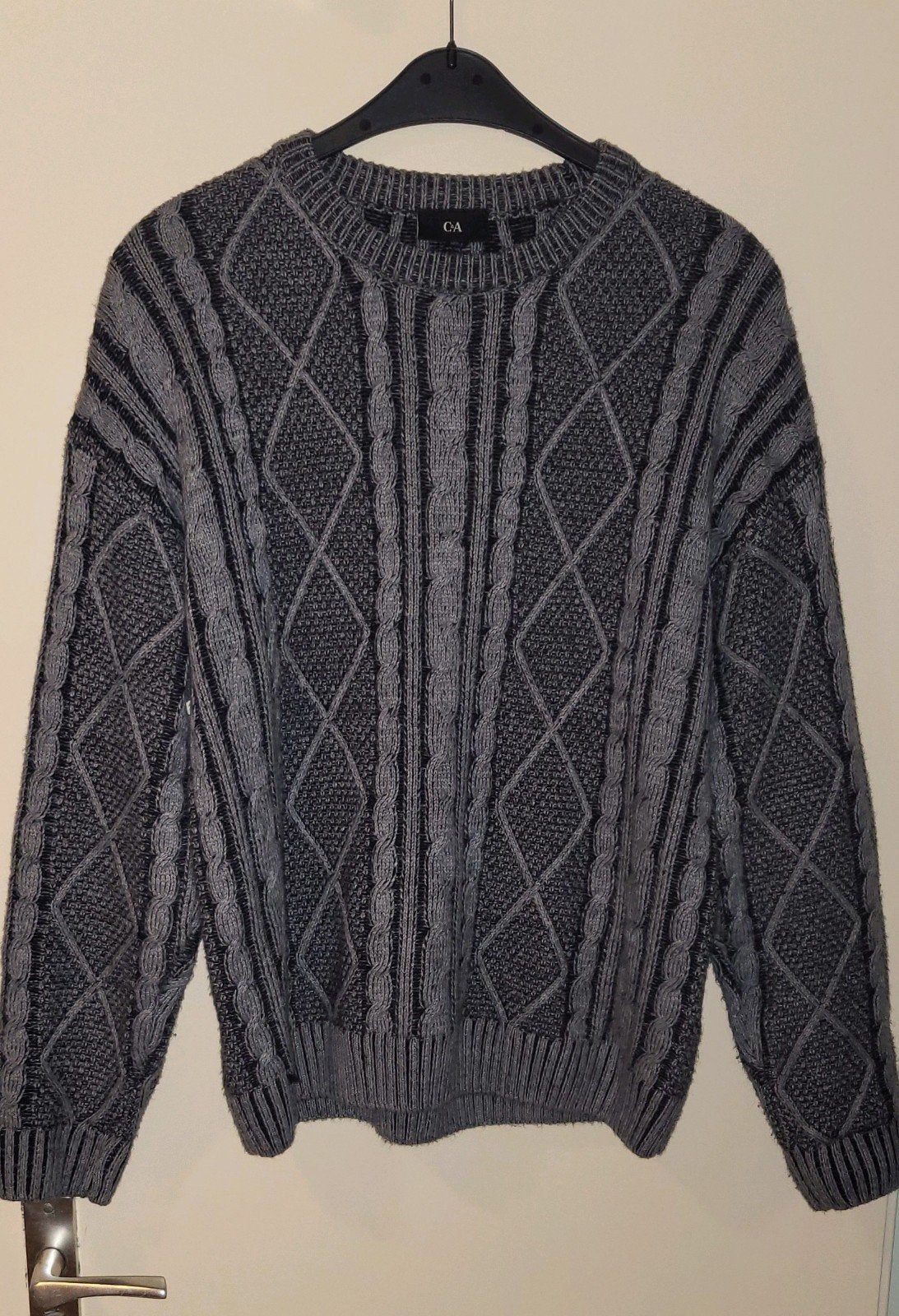 Stijlvolle Trui Heren, Verzenden, Nieuw, Maat 52/54 (L), Grijs