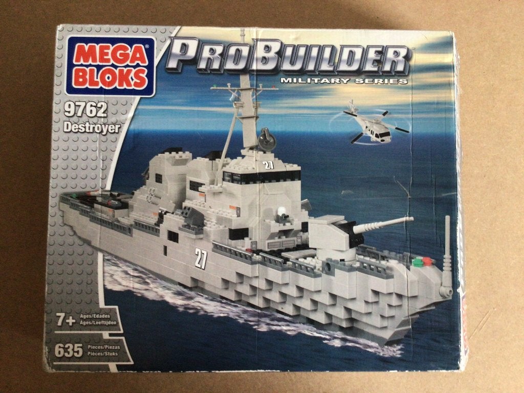 Mega Bloks Pro Builder Destroyer, Kinderen en Baby's, Speelgoed | Duplo en Lego, Ophalen, Gebruikt, Lego