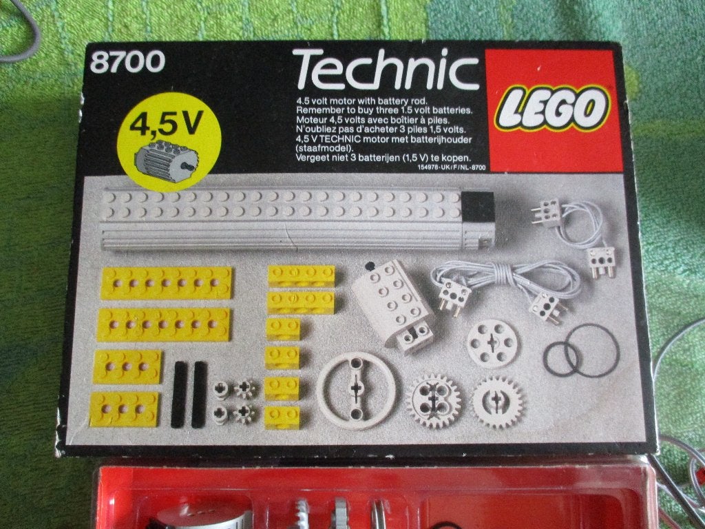 lego technic Set #8700-1: Expert Bouwer Power Pack, Ophalen of Verzenden, Nieuw, Complete set, Lego