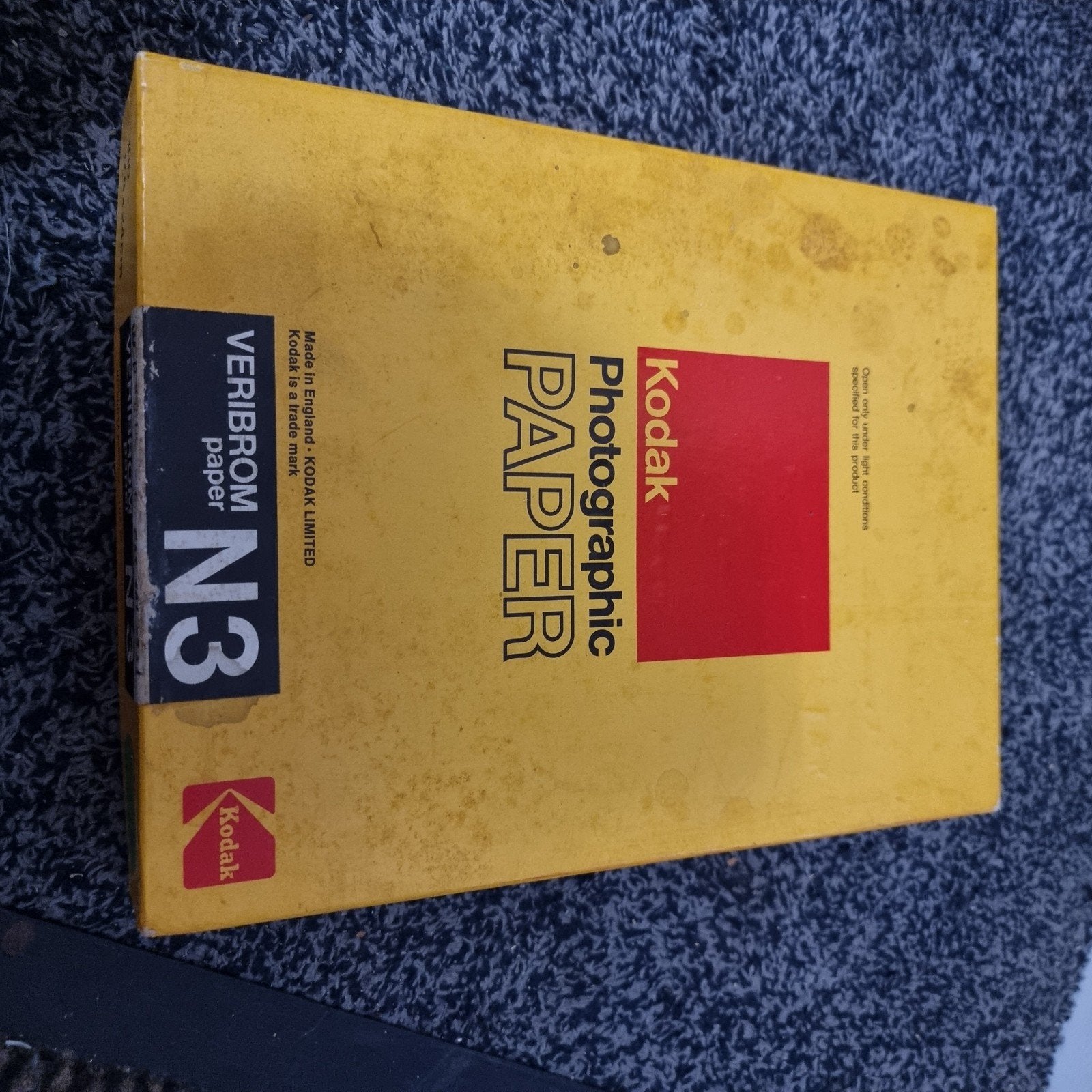 Kodak Veribrom N3 Fotografisch Papier, Doka papier, Mat, Nieuw, Ophalen of Verzenden