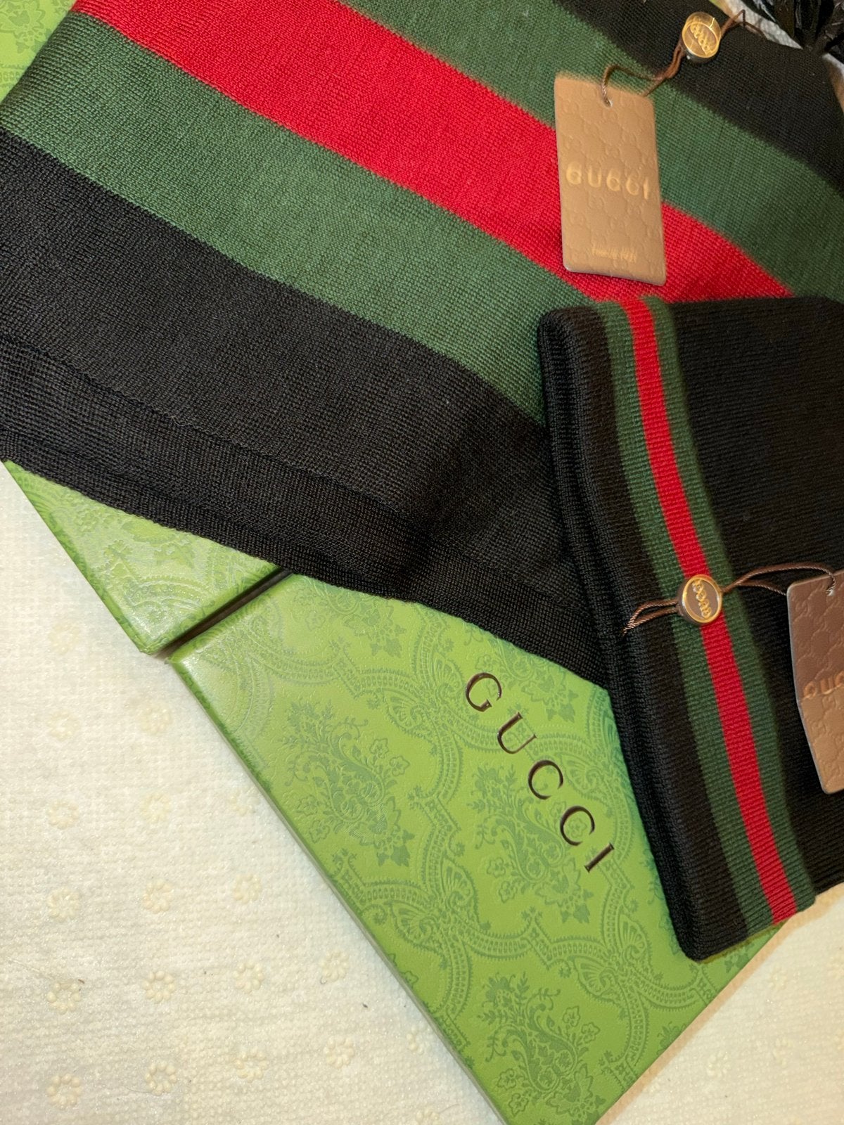 Gucci Muts en Sjaal Set - Nieuw met Labels, Kleding | Dames, Ophalen of Verzenden, Nieuw, Muts