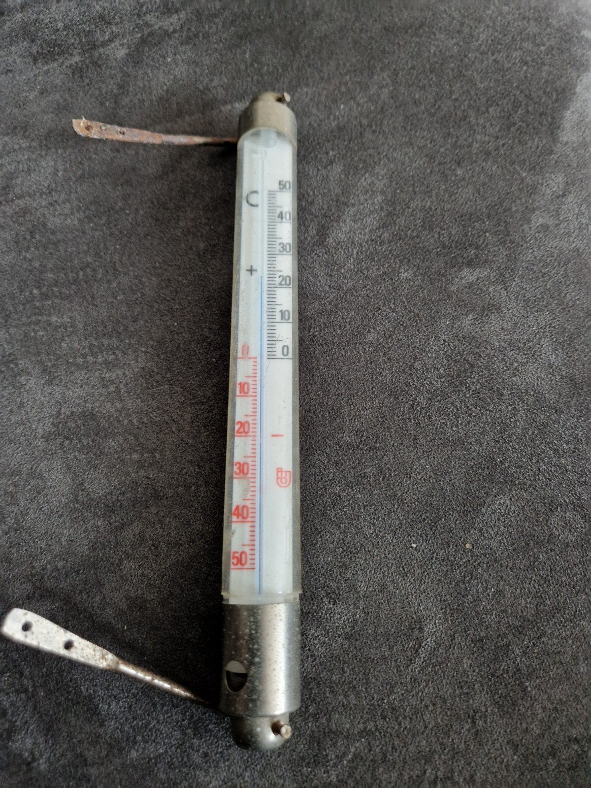 Originele AMRO raamthermometer., Ophalen of Verzenden, Gebruikt, Overige typen