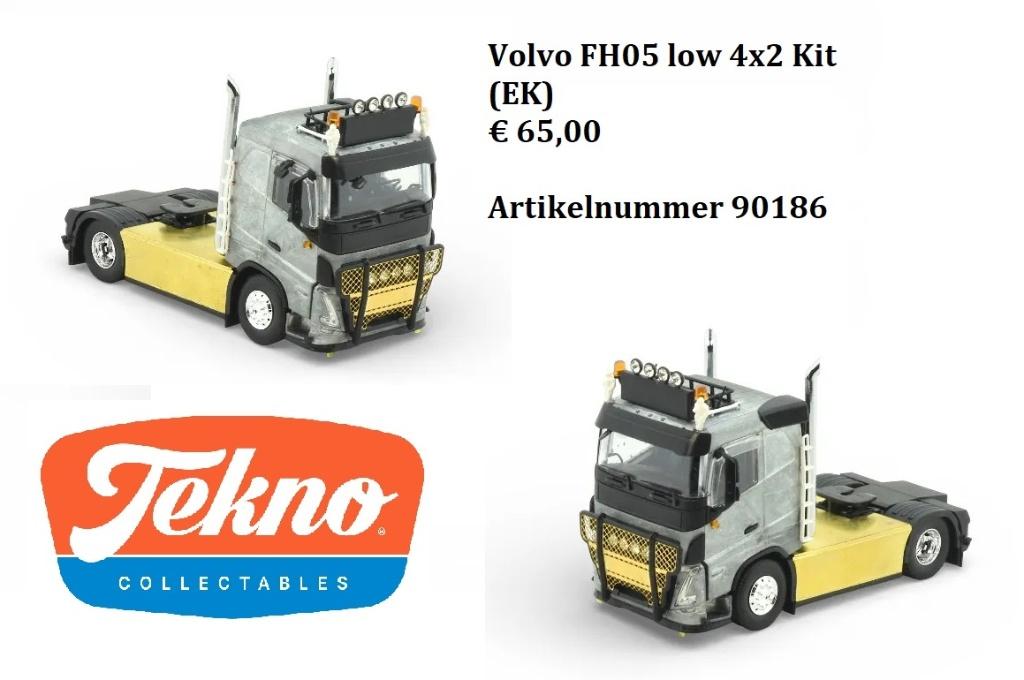 tekno kits  volvo fh05  low, Verzenden, Nieuw, Bus of Vrachtwagen, Tekno