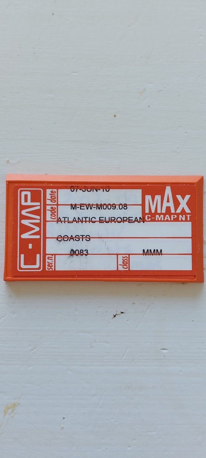 C-MAP max M-EW-M009.08 Atlantic european coasts., Watersport en Boten, Ophalen of Verzenden, Zo goed als nieuw, Kaartplotter of Fish Finder