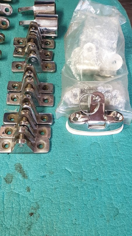 RVS buiskap connectors, Ophalen of Verzenden, Gebruikt