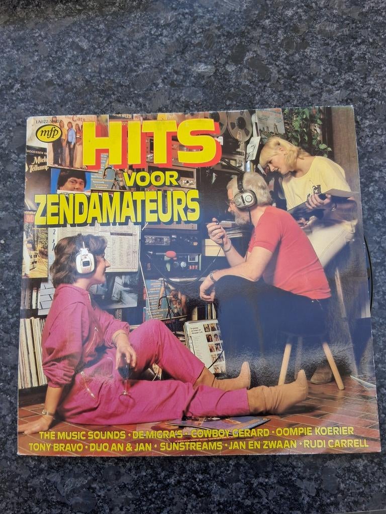 Hits voor Zendamateurs LP - Diverse Artiesten (1977), Cd's en Dvd's, Complilatie, Ophalen of Verzenden, Gebruikt, 12 inch