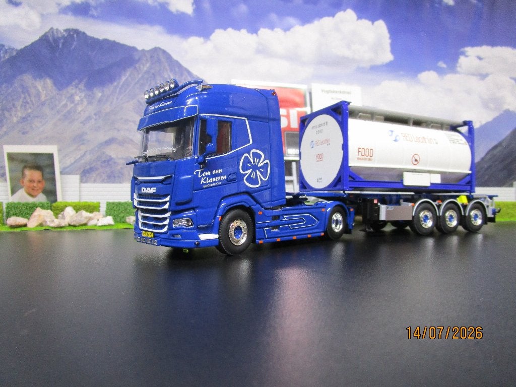 wsi 01-5041 tom klaveren daf xg+4x2, Hobby en Vrije tijd, Ophalen of Verzenden, Nieuw, Bus of Vrachtwagen, Wsi