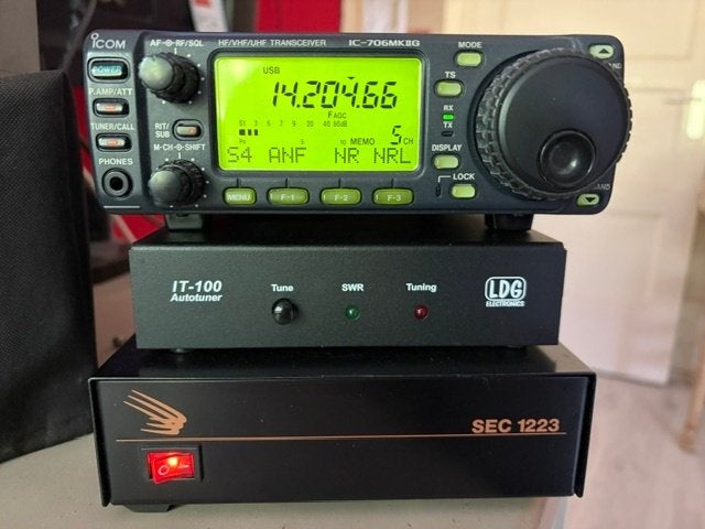 ICOM IC 706 MK2G, Telecommunicatie, Ophalen of Verzenden, Zo goed als nieuw, Zender en Ontvanger