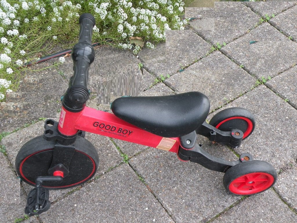 Loopfiets en driewieler, 3-in-1 multifunctioneel., Ophalen, Zo goed als nieuw, Loopfiets