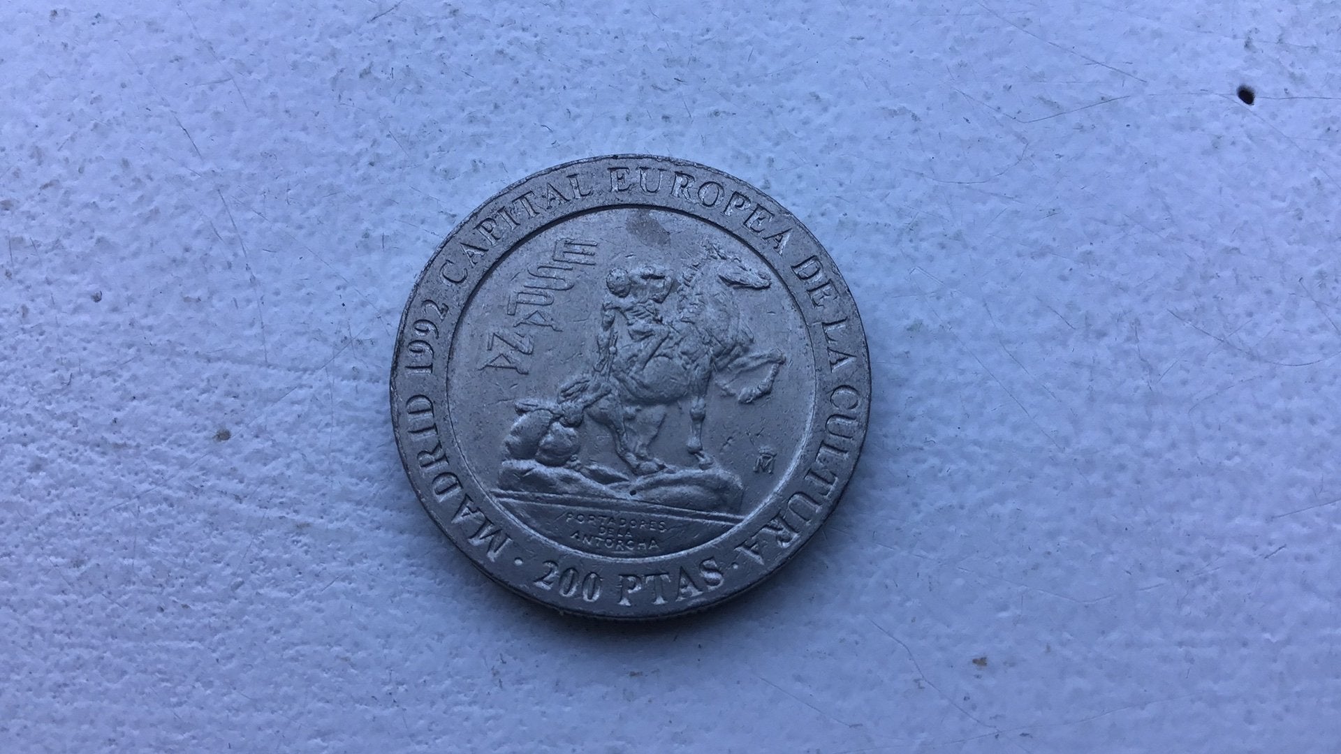 Spanje 200 pesetas 1992., Ophalen of Verzenden