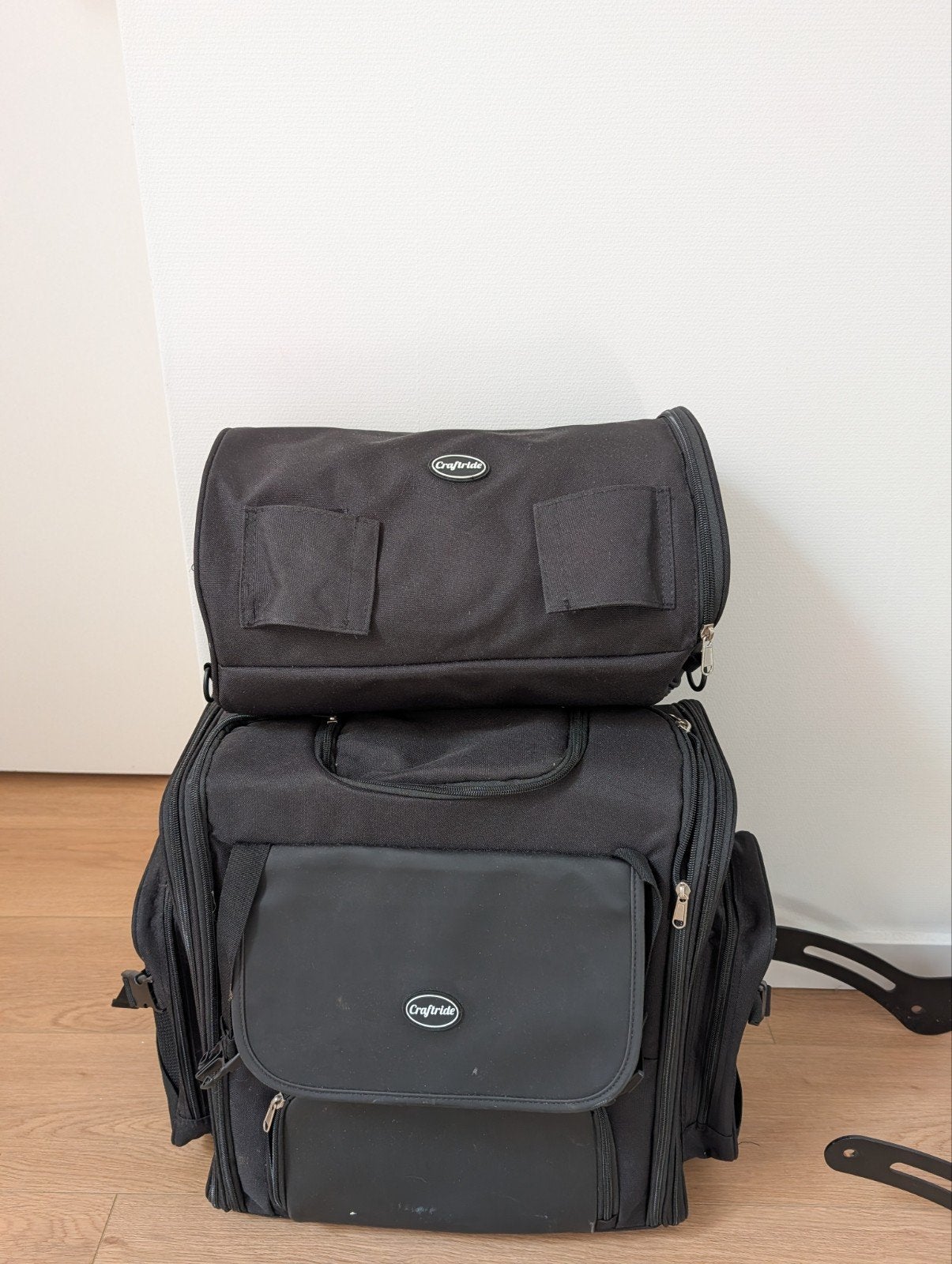 Honda Rebel sissybar met tas, Motoren, Ophalen