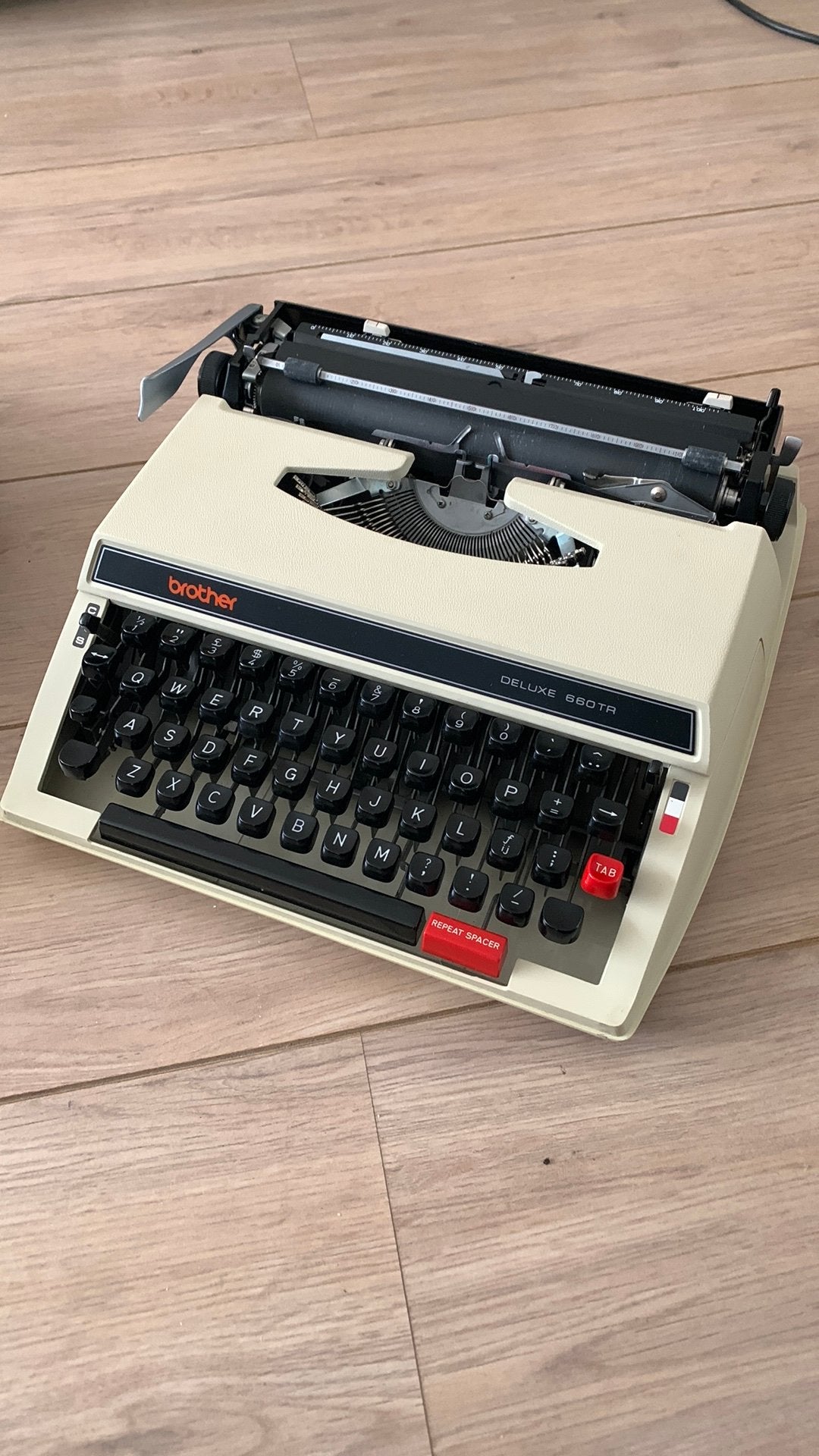 Typemachine brother Deluxe 660TR, Diversen, Typemachines, Ophalen of Verzenden, Gebruikt