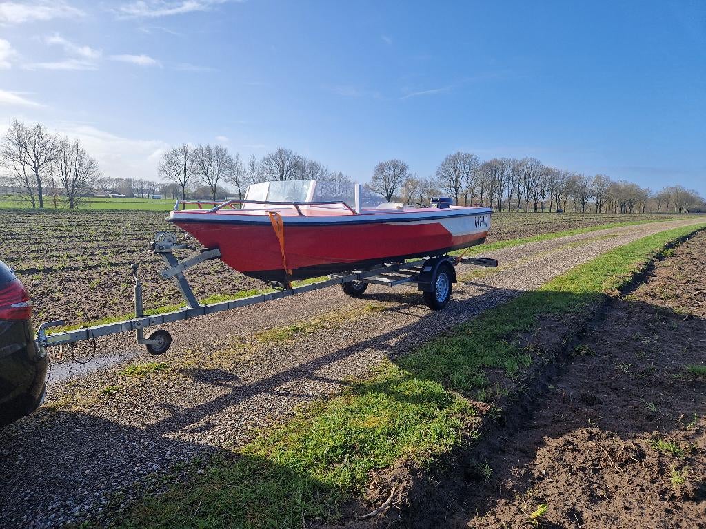 Placom 480 50PK, Watersport en Boten, Ophalen, Gebruikt, Minder dan 70 pk, 3 tot 6 meter
