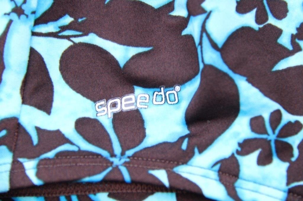 Badpak blauw/ bruin Speedo mt 8 (eu36) B Cup Vaste prijs, Blauw, Badpak, Zo goed als nieuw, Speedo