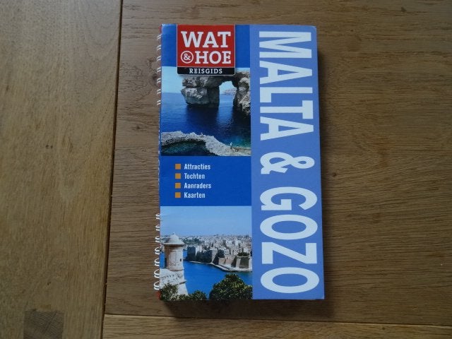 Malta en Gozo ;wat en hoe reisgids, Boeken, Reisgidsen, Overige merken, Europa, Ophalen of Verzenden, Zo goed als nieuw