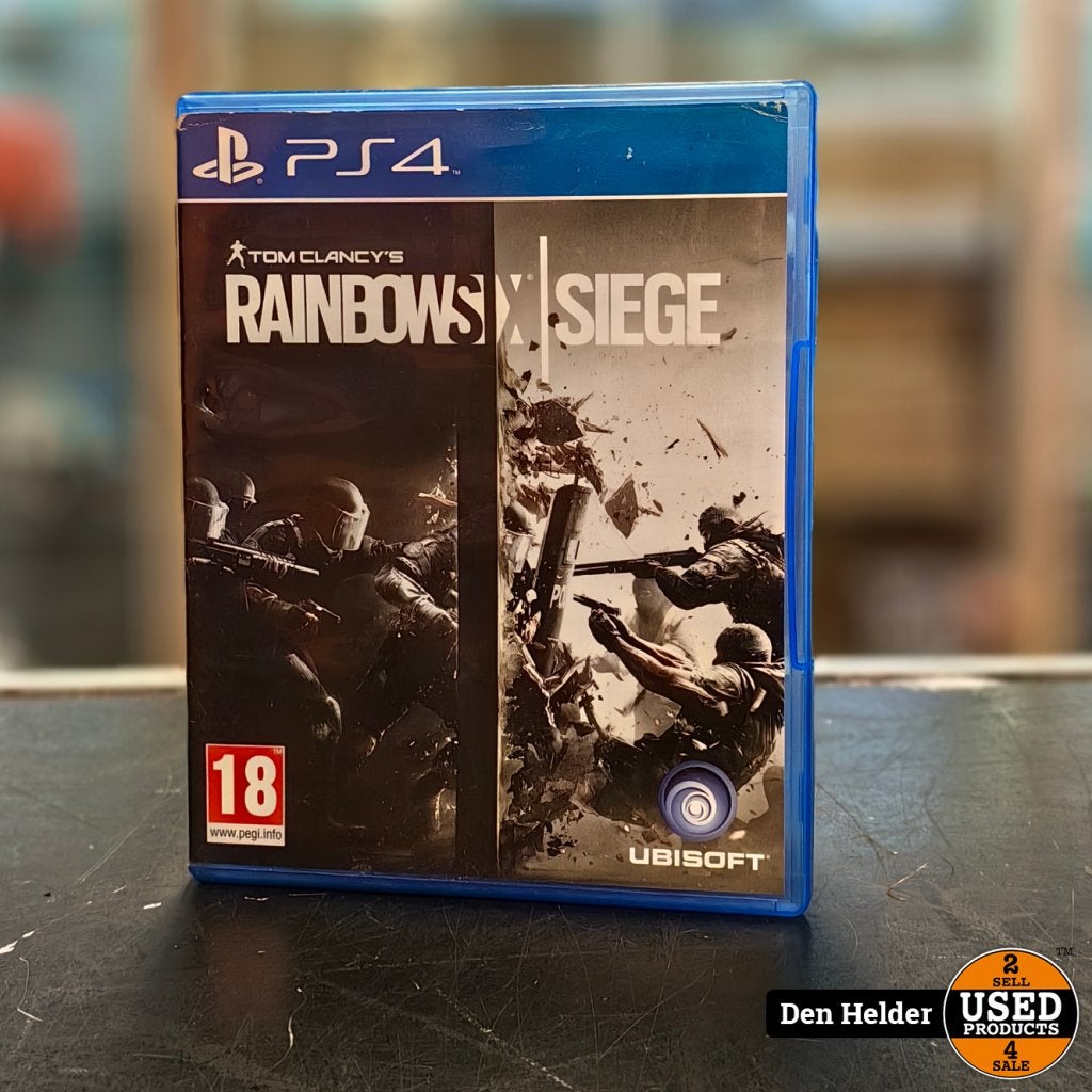 Tom Clancy's Rainbow Siege PS4 Game- In Nette Staat