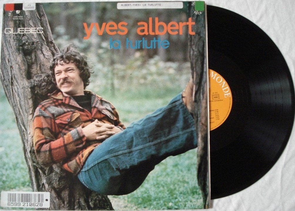 Yves Albert - La turlutte, LP, Gebruikt, Ophalen of Verzenden, Gatefold hoes