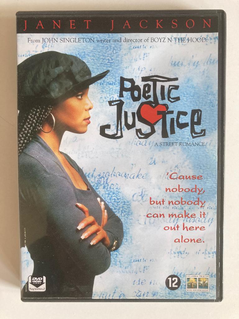 Poetic Justice, 1980 tot heden, Drama, Ophalen of Verzenden, Zo goed als nieuw