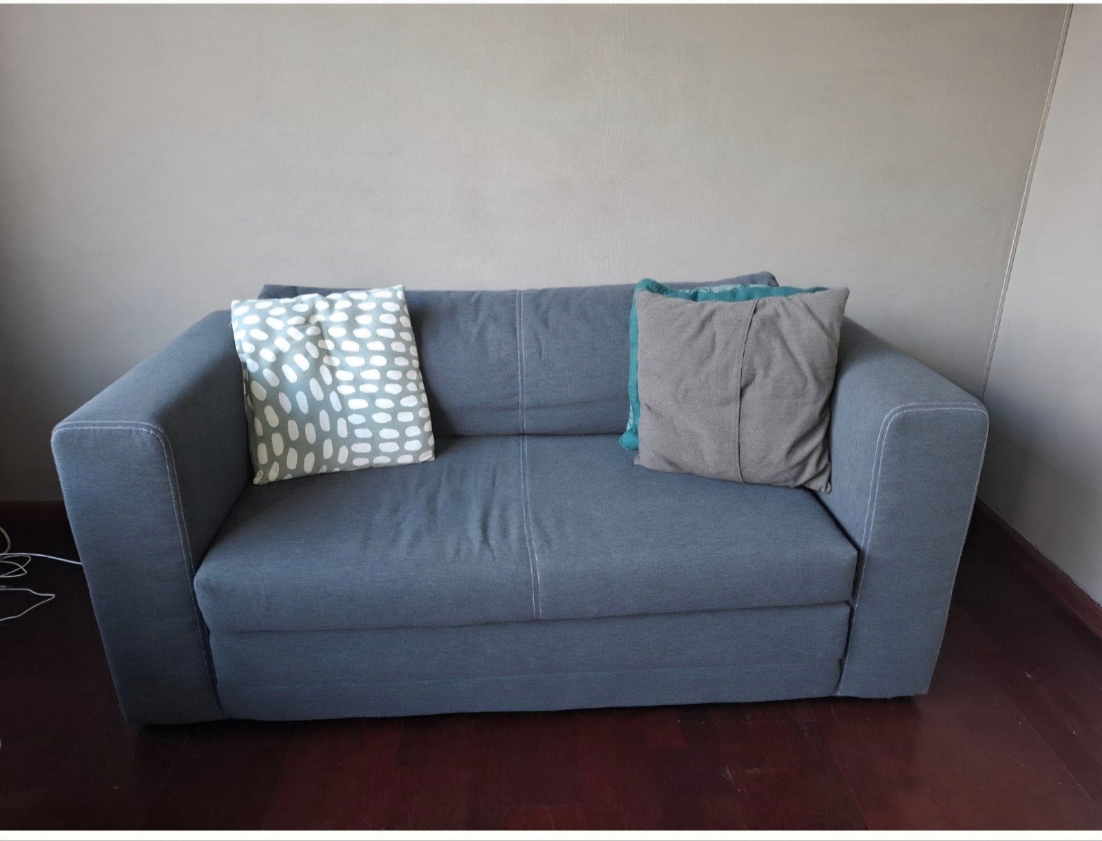 GRATIS IKEA Askeby 2-zits slaapbank, Ophalen, Gebruikt, Tweepersoons, 140 cm