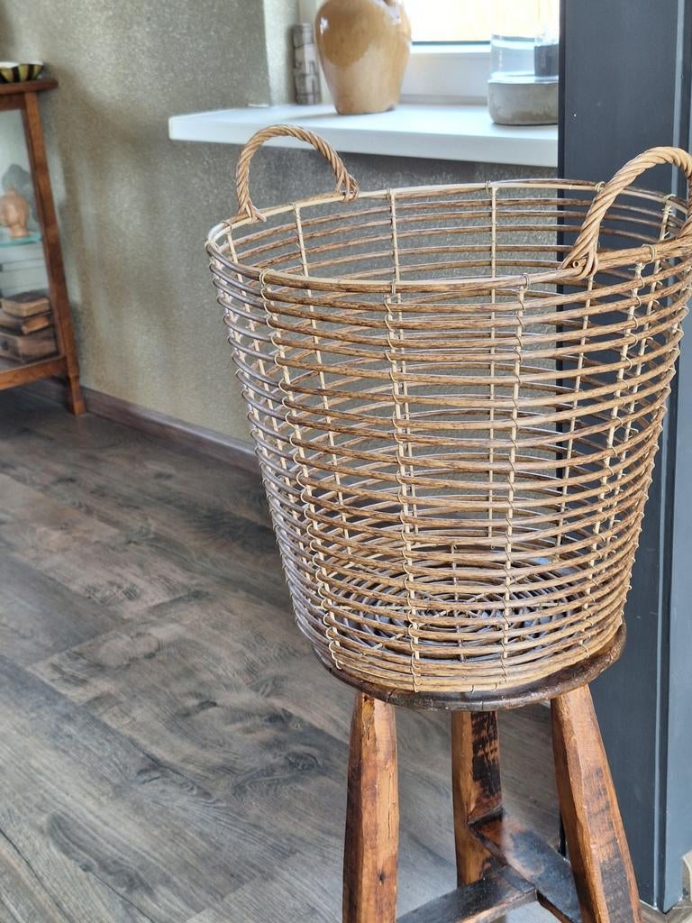 Nieuwe mand voor kussens of plaids( alleen ophalen.).., Mand, Rond, Nieuw, Ophalen of Verzenden