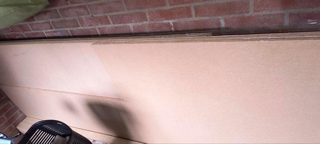 MDF platen, hardboard bedplaat, Ophalen, Overige typen, Nieuw, 200 tot 250 cm