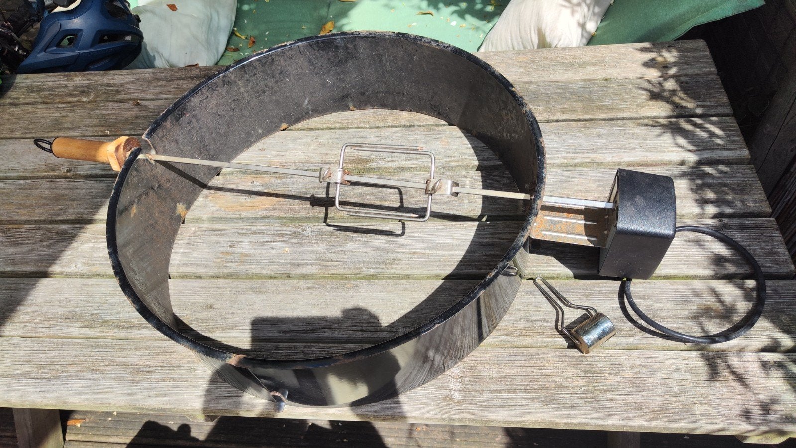 Weber Draaispit Rotisserie 57cm - Compleet, Ophalen of Verzenden, Gebruikt, Weber