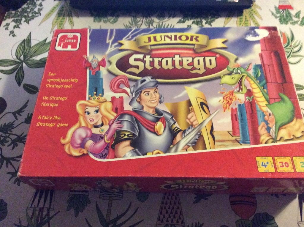 Stratego Junior. bordspel in nette staat, Een of twee spelers, Ophalen of Verzenden, Gebruikt, Jumbo