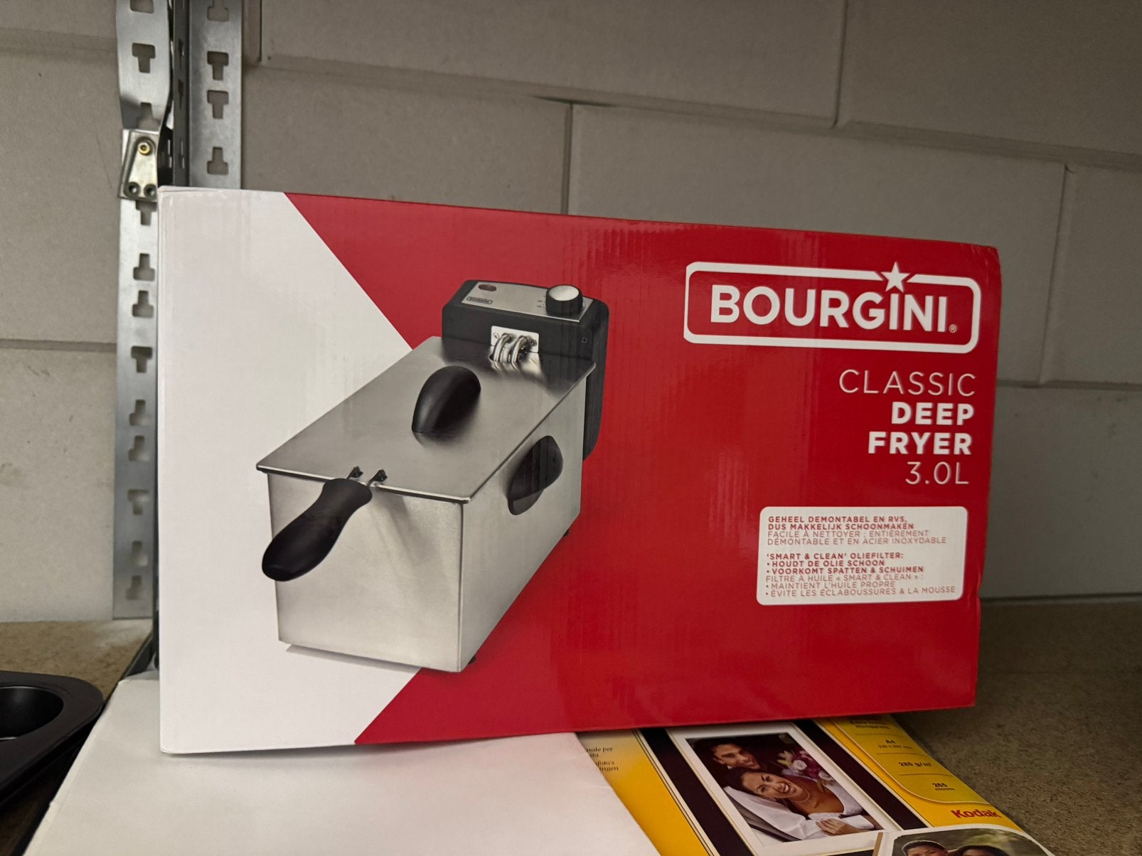 Frituurpan, 2 tot 3 liter, Ophalen, Nieuw