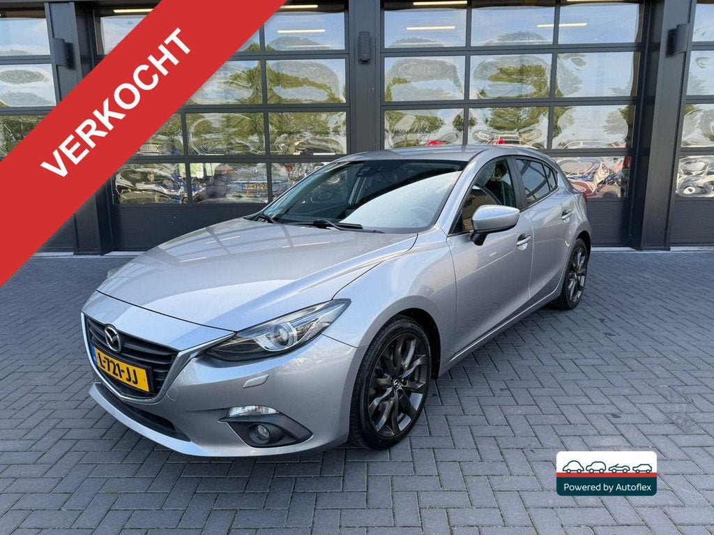 Mazda 3 2.0 Skyactiv-g (bj 2016), Auto's, 1998 cc, Gebruikt, 4 cilinders, Origineel Nederlands