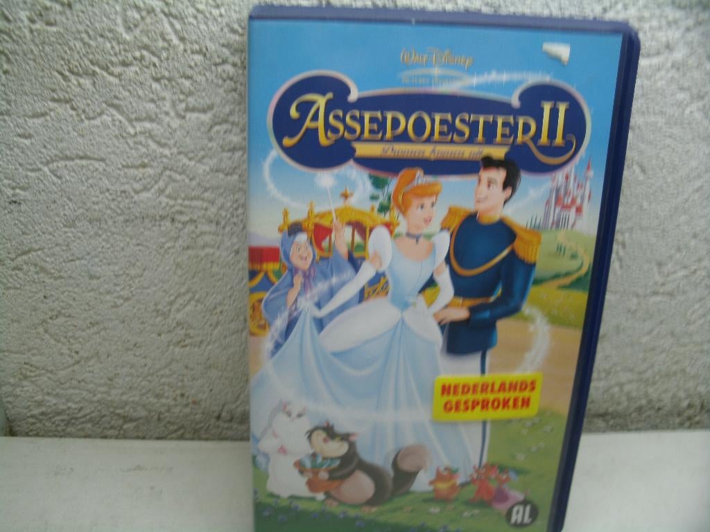 vhs 176a assepoester 11, Alle leeftijden, Ophalen of Verzenden, Zo goed als nieuw