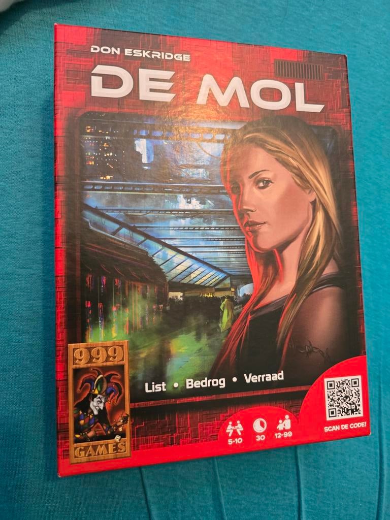 De Mol Bordspel - Strategisch Spel van 999 Games, Hobby en Vrije tijd, Gezelschapsspellen | Bordspellen, Vijf spelers of meer